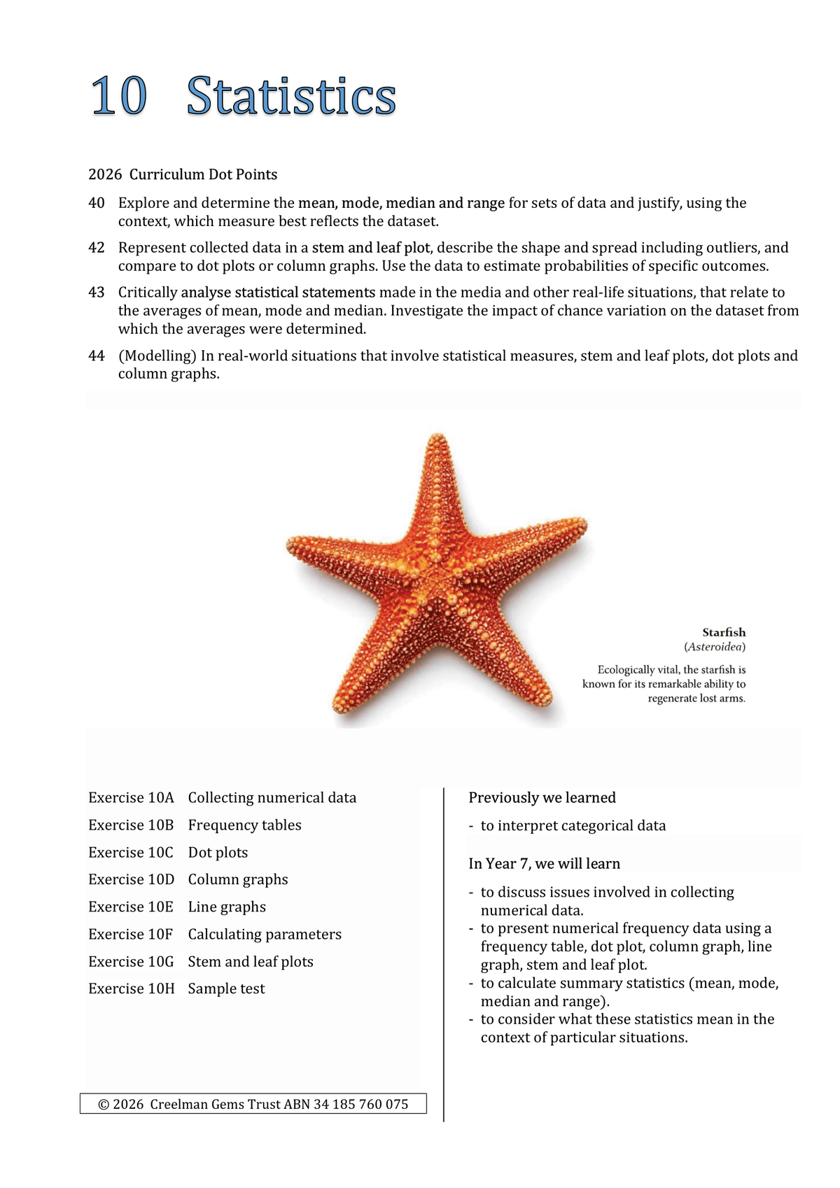 Year 7 - Downloadable