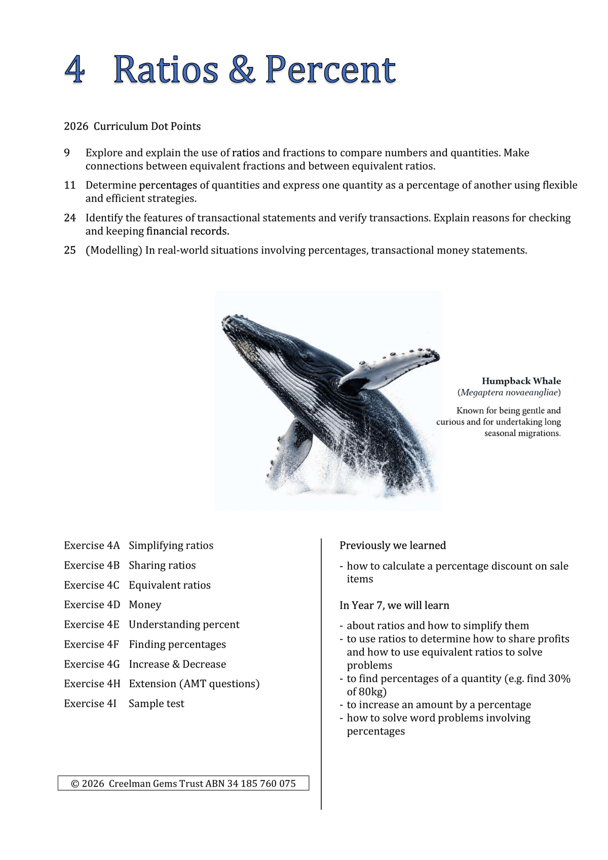 Year 7 - Downloadable