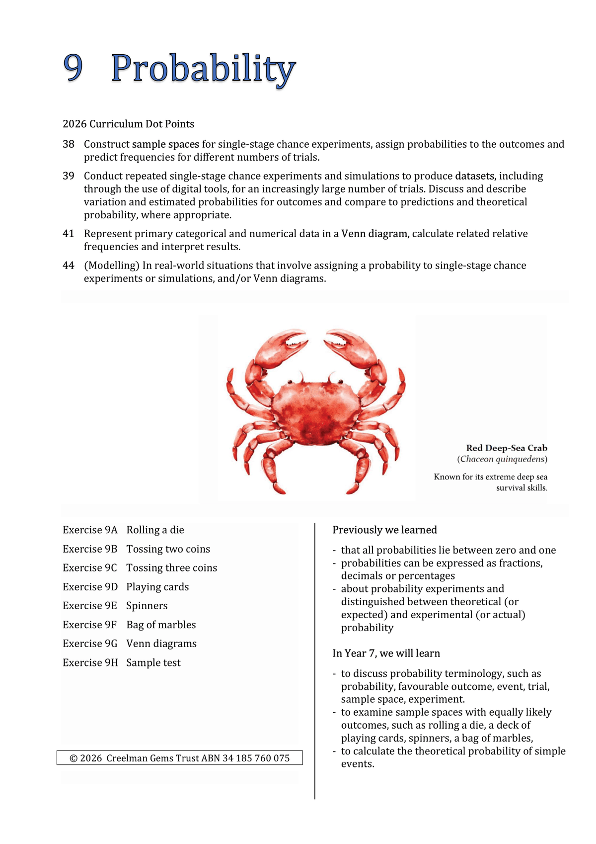 Year 7 - Downloadable