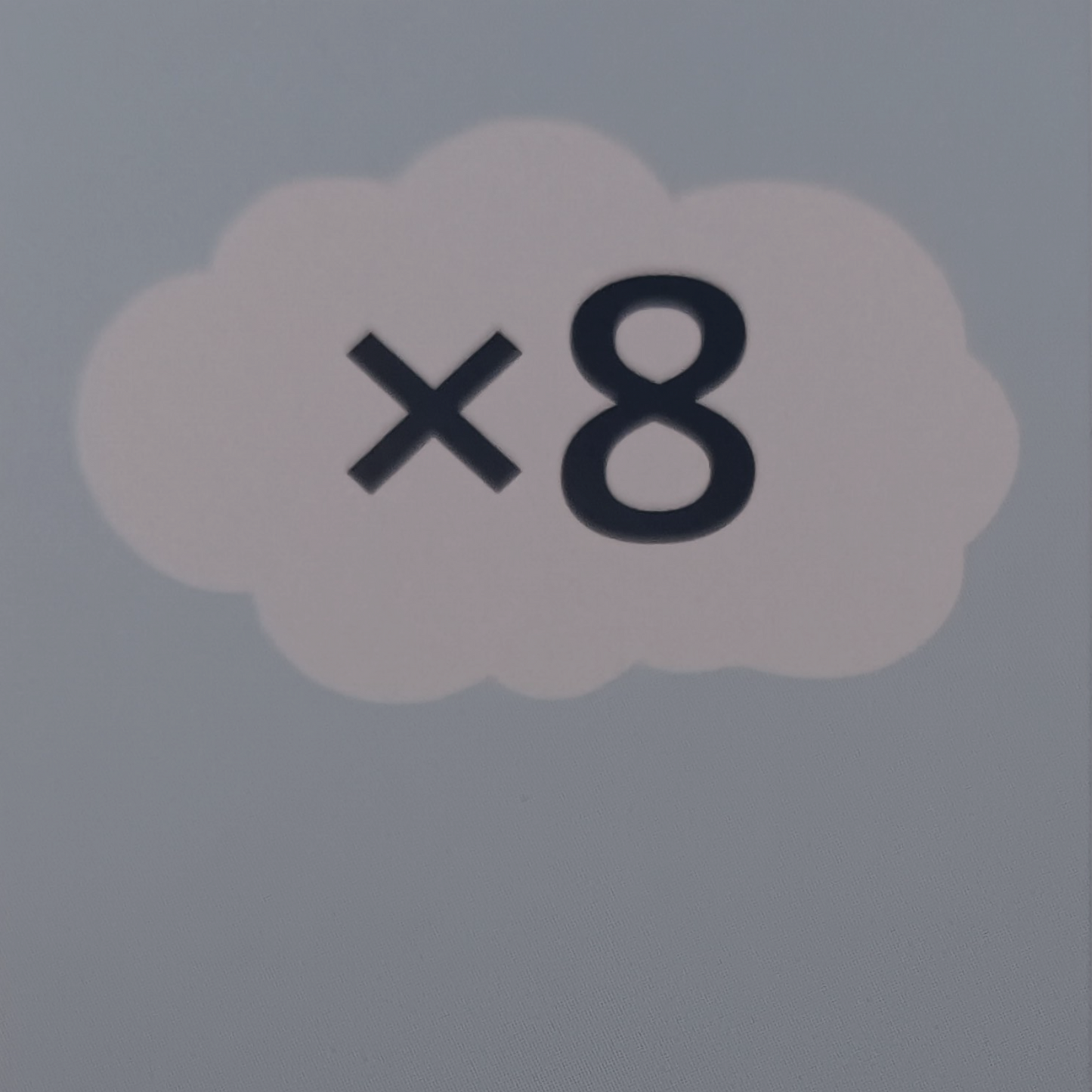 Single Category Box - Multiplication