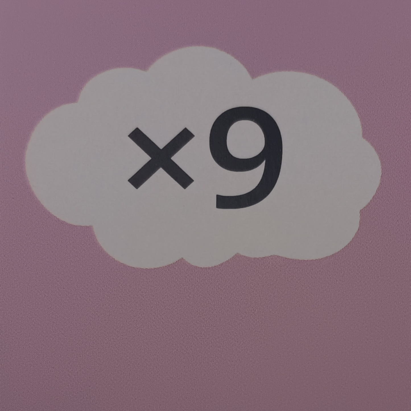 Single Category Box - Multiplication